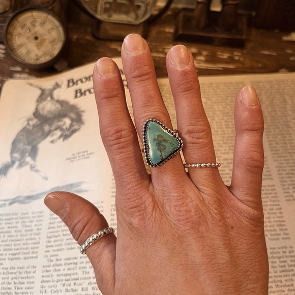 SOLD Kingman Turquoise Ring - Picture 1 of 4